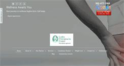 Desktop Screenshot of lodeschiropractic.com